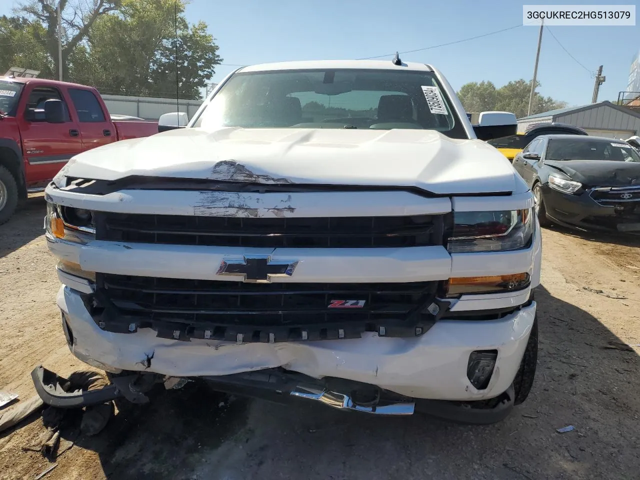 2017 Chevrolet Silverado K1500 Lt VIN: 3GCUKREC2HG513079 Lot: 73509034