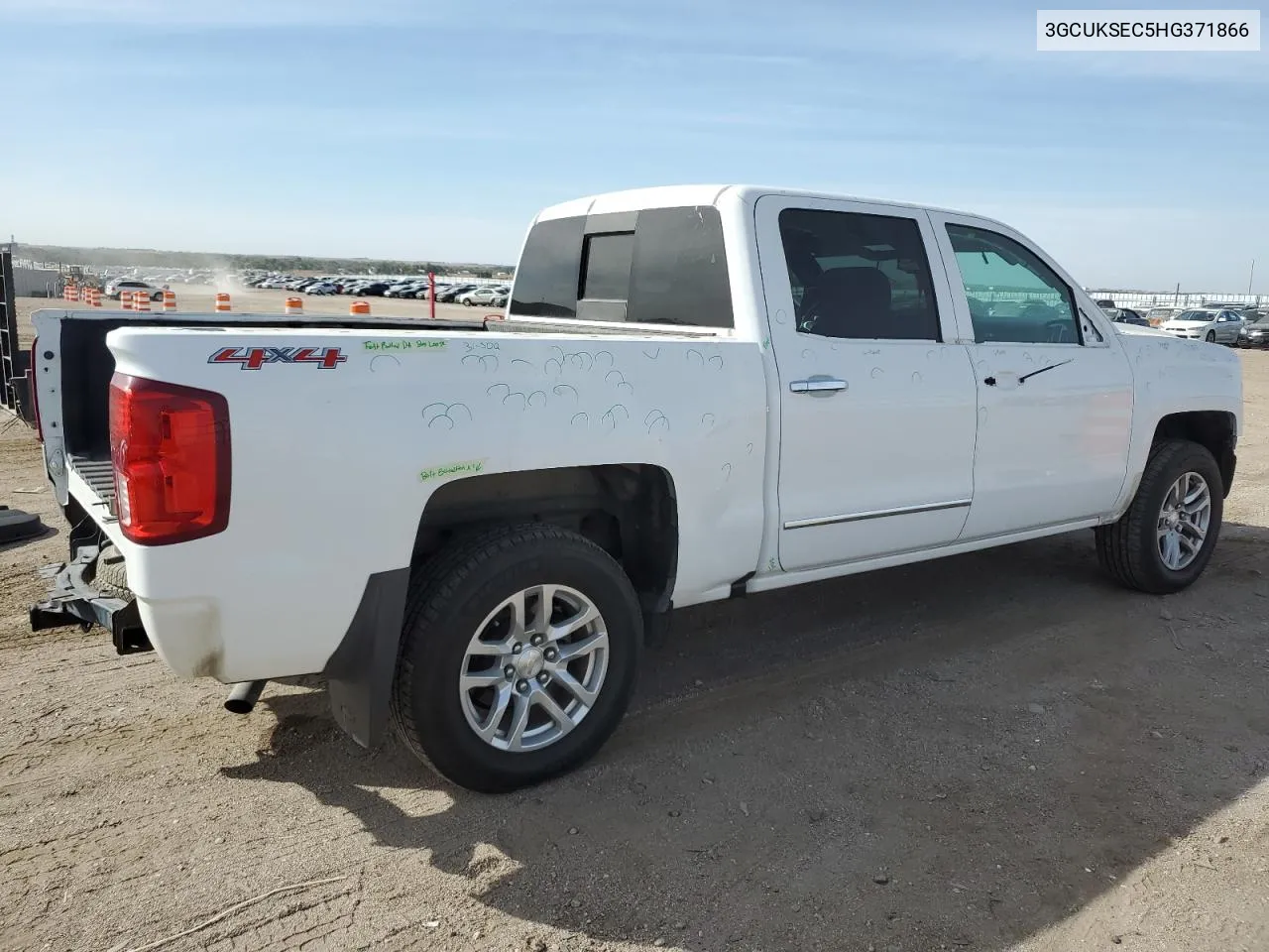 2017 Chevrolet Silverado K1500 Ltz VIN: 3GCUKSEC5HG371866 Lot: 73512454