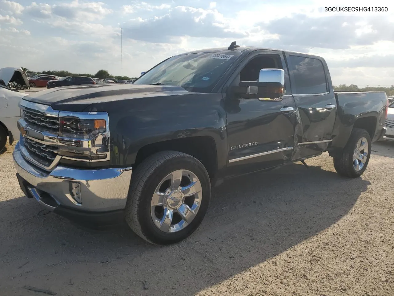 2017 Chevrolet Silverado K1500 Ltz VIN: 3GCUKSEC9HG413360 Lot: 73549984