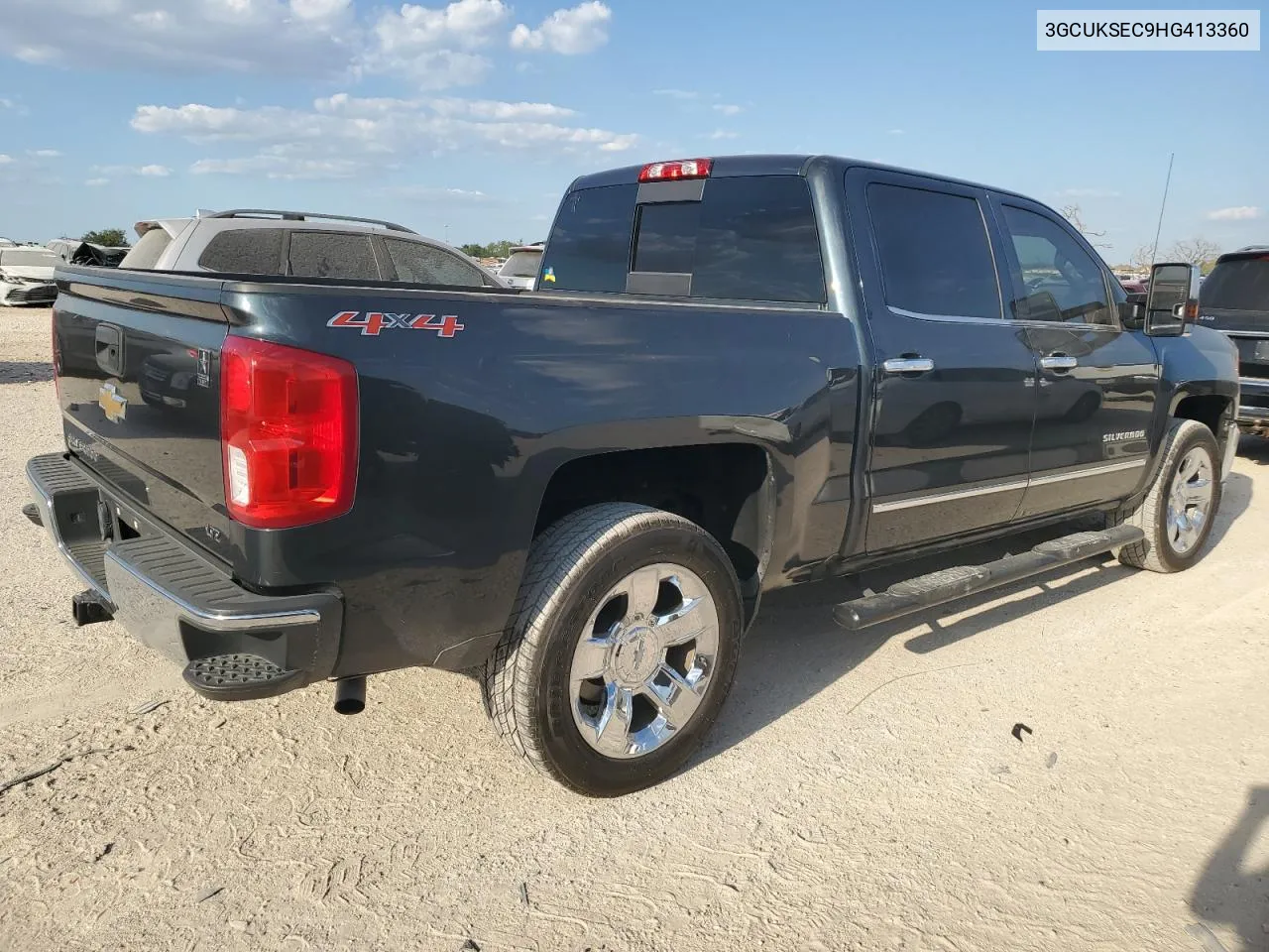 2017 Chevrolet Silverado K1500 Ltz VIN: 3GCUKSEC9HG413360 Lot: 73549984