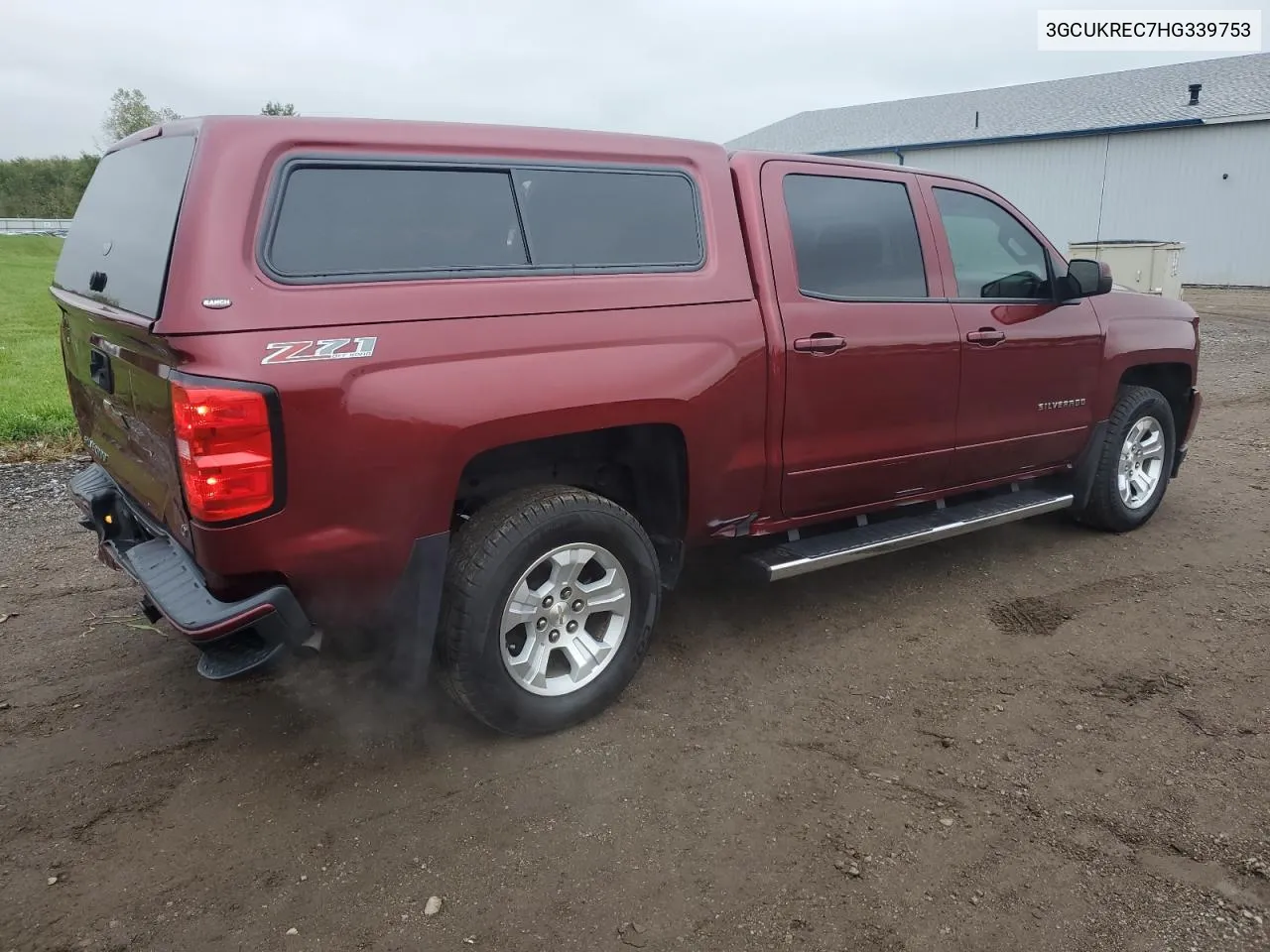 2017 Chevrolet Silverado K1500 Lt VIN: 3GCUKREC7HG339753 Lot: 73556954