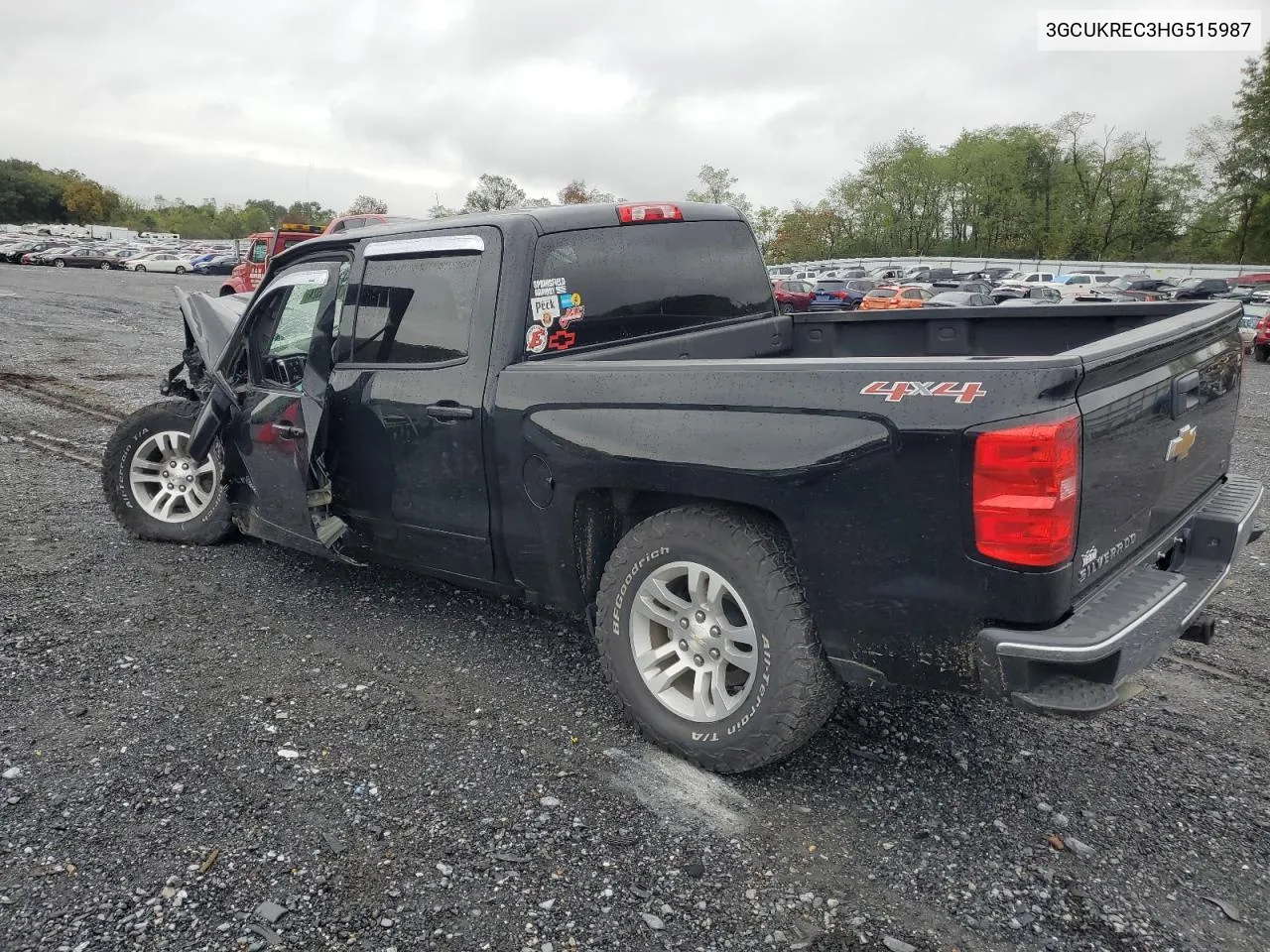 2017 Chevrolet Silverado K1500 Lt VIN: 3GCUKREC3HG515987 Lot: 73584524