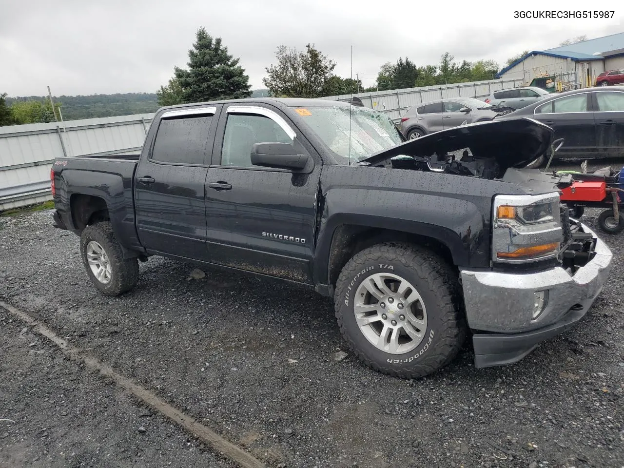 2017 Chevrolet Silverado K1500 Lt VIN: 3GCUKREC3HG515987 Lot: 73584524