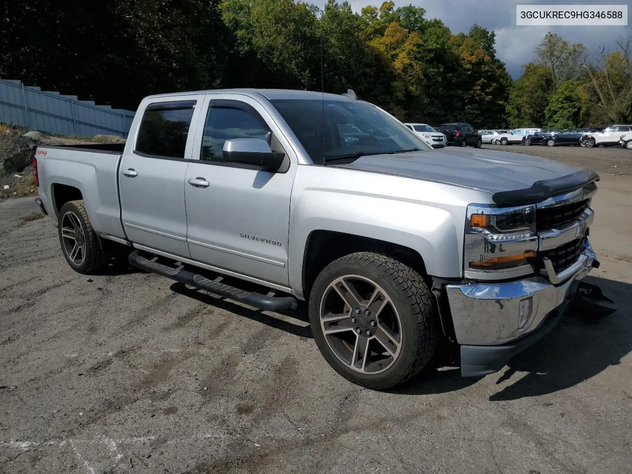 2017 Chevrolet Silverado K1500 Lt VIN: 3GCUKREC9HG346588 Lot: 73813114