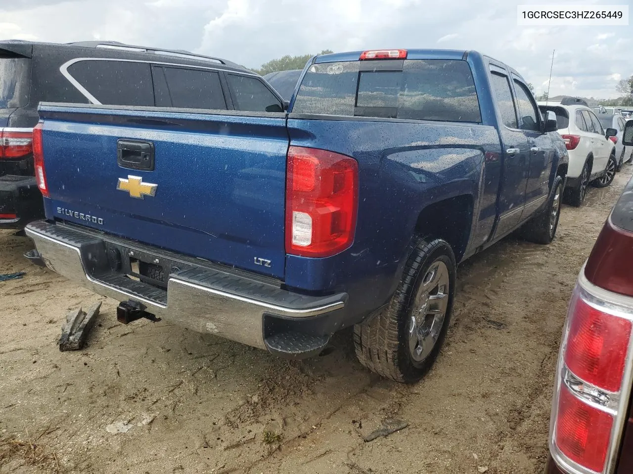 2017 Chevrolet Silverado C1500 Ltz VIN: 1GCRCSEC3HZ265449 Lot: 73927364