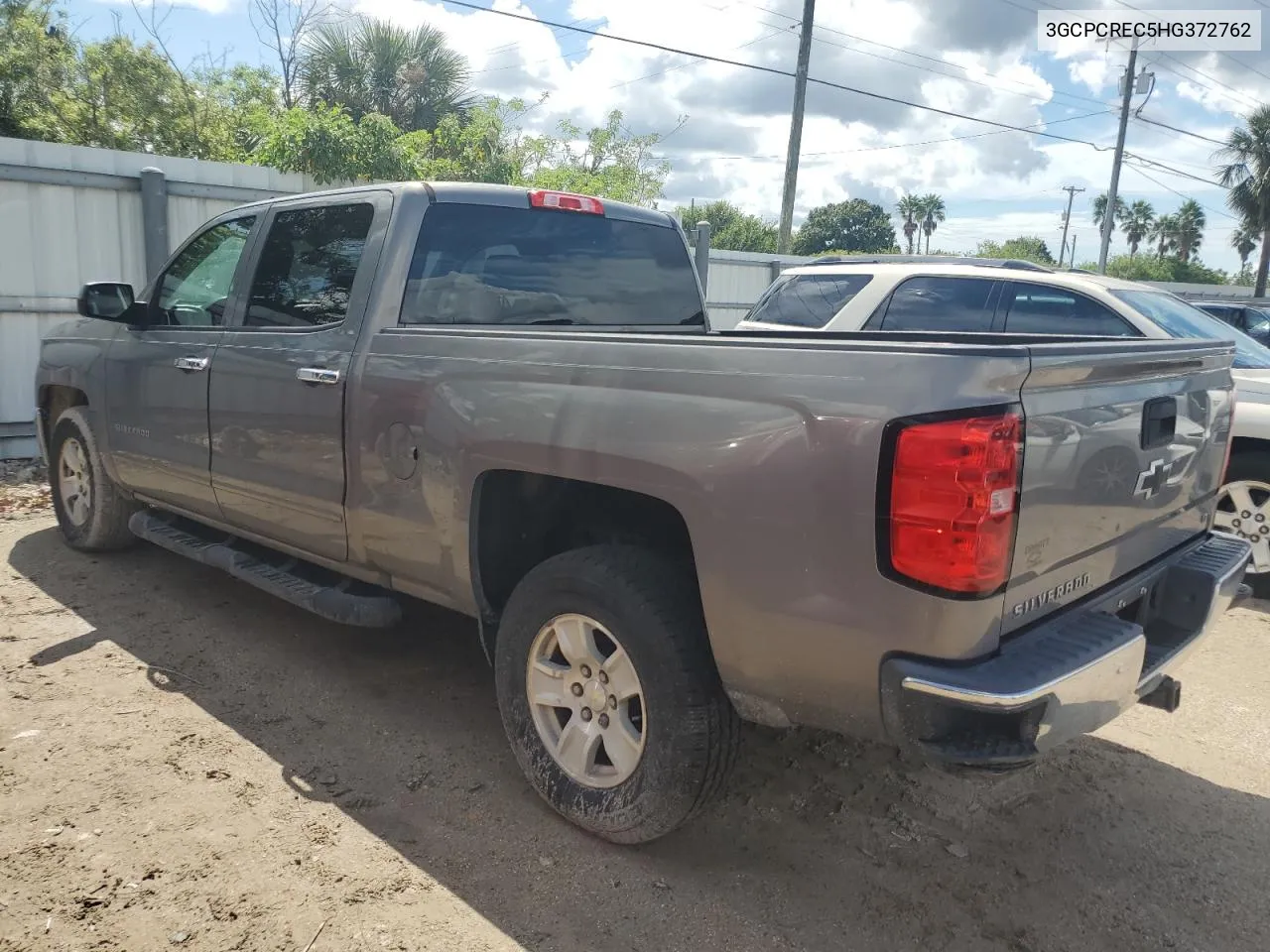 2017 Chevrolet Silverado C1500 Lt VIN: 3GCPCREC5HG372762 Lot: 73961534