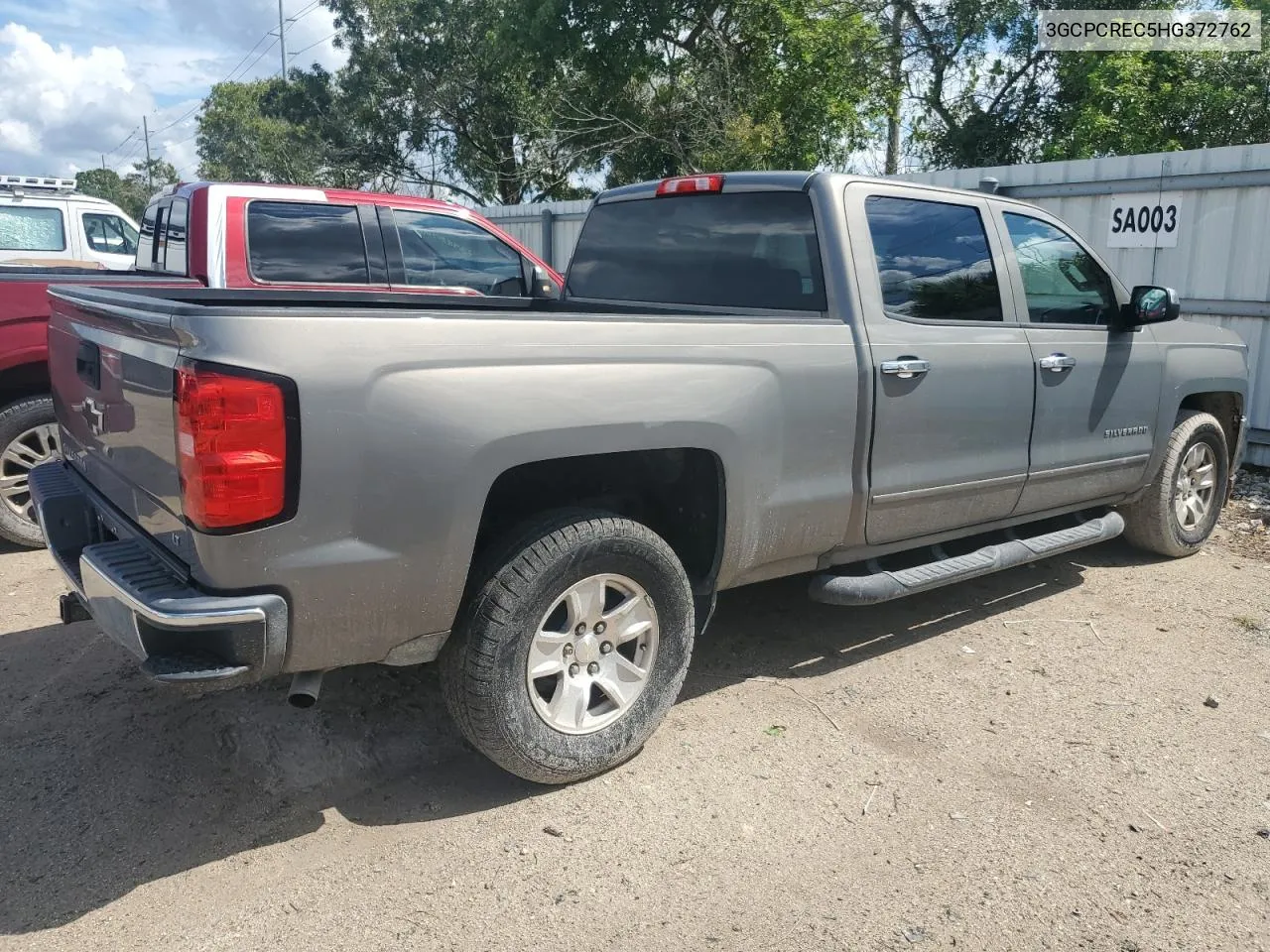 2017 Chevrolet Silverado C1500 Lt VIN: 3GCPCREC5HG372762 Lot: 73961534