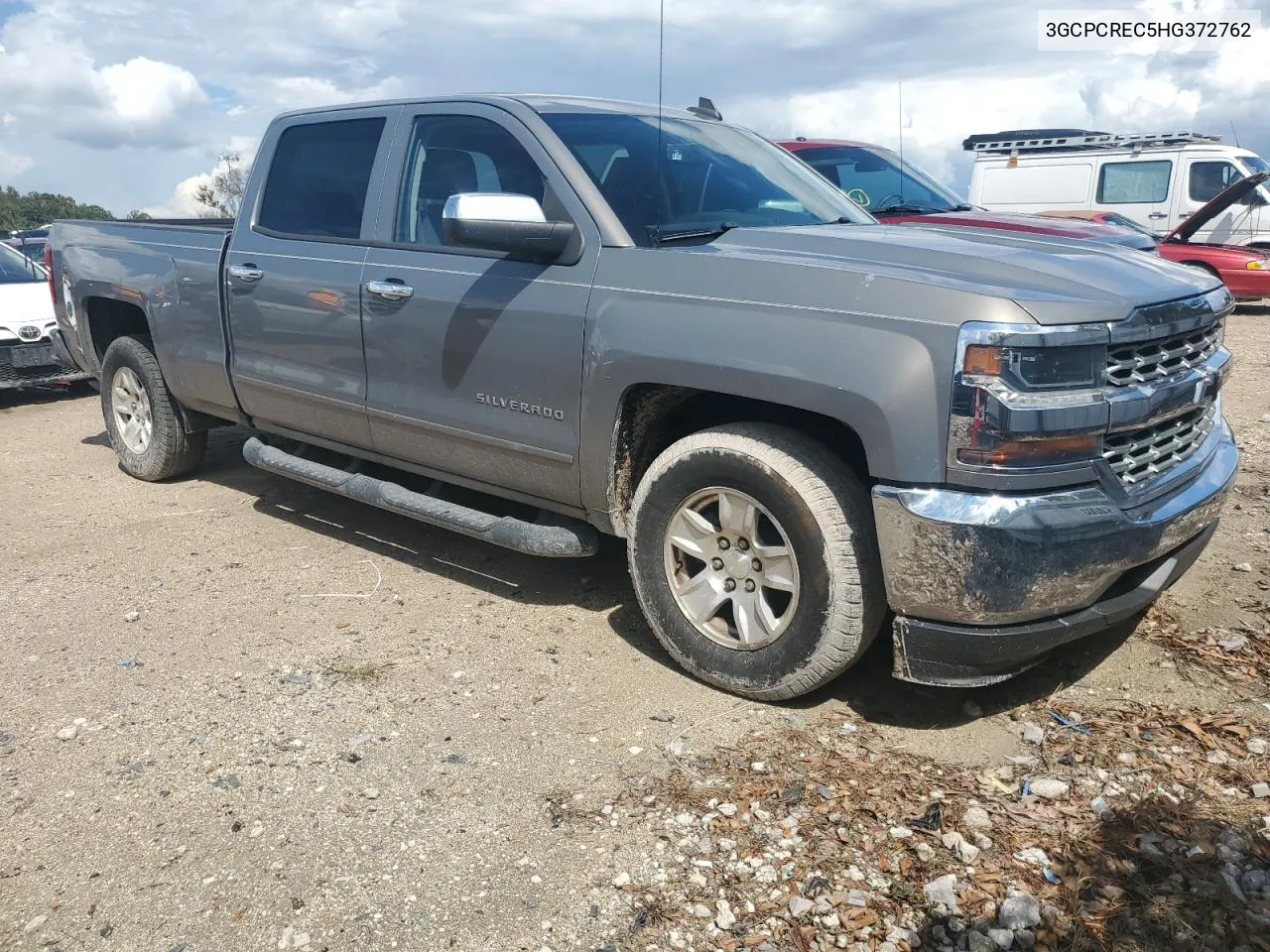 2017 Chevrolet Silverado C1500 Lt VIN: 3GCPCREC5HG372762 Lot: 73961534