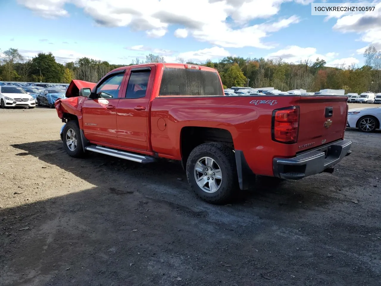 1GCVKREC2HZ100597 2017 Chevrolet Silverado K1500 Lt