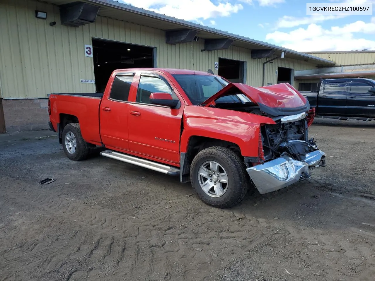 1GCVKREC2HZ100597 2017 Chevrolet Silverado K1500 Lt