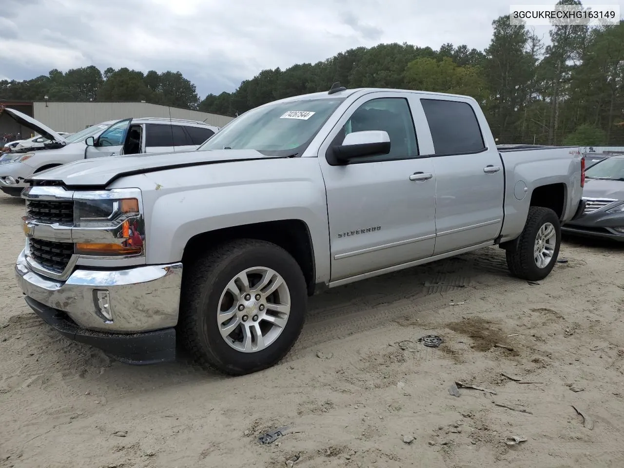 2017 Chevrolet Silverado K1500 Lt VIN: 3GCUKRECXHG163149 Lot: 74267544