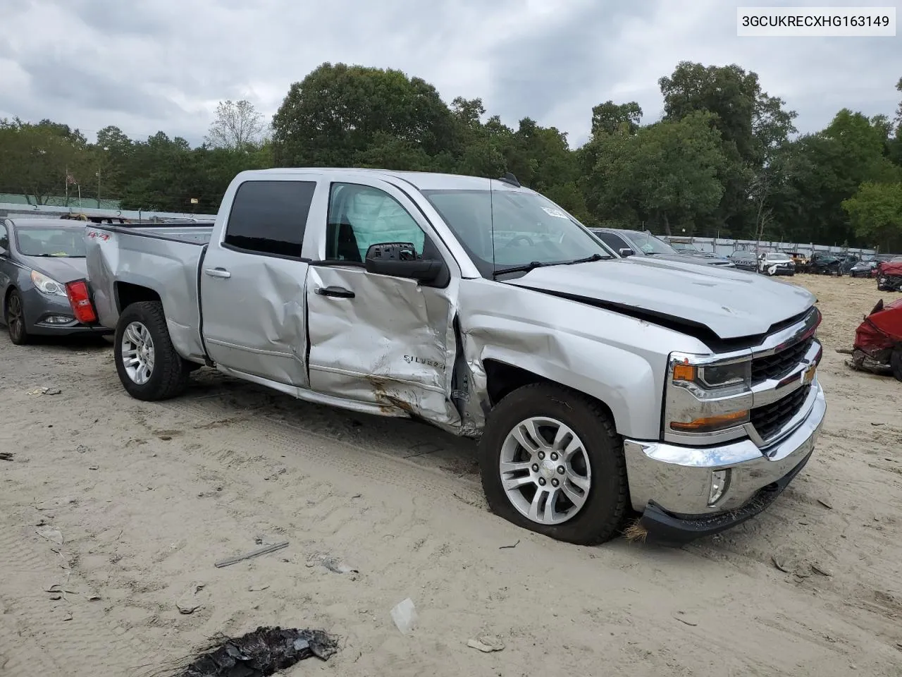 2017 Chevrolet Silverado K1500 Lt VIN: 3GCUKRECXHG163149 Lot: 74267544