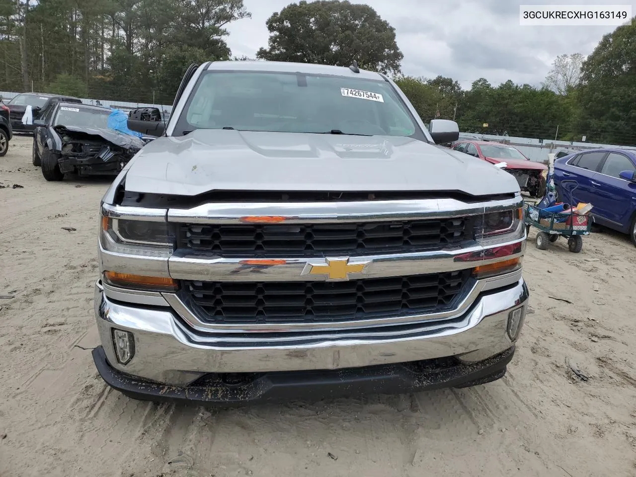 3GCUKRECXHG163149 2017 Chevrolet Silverado K1500 Lt