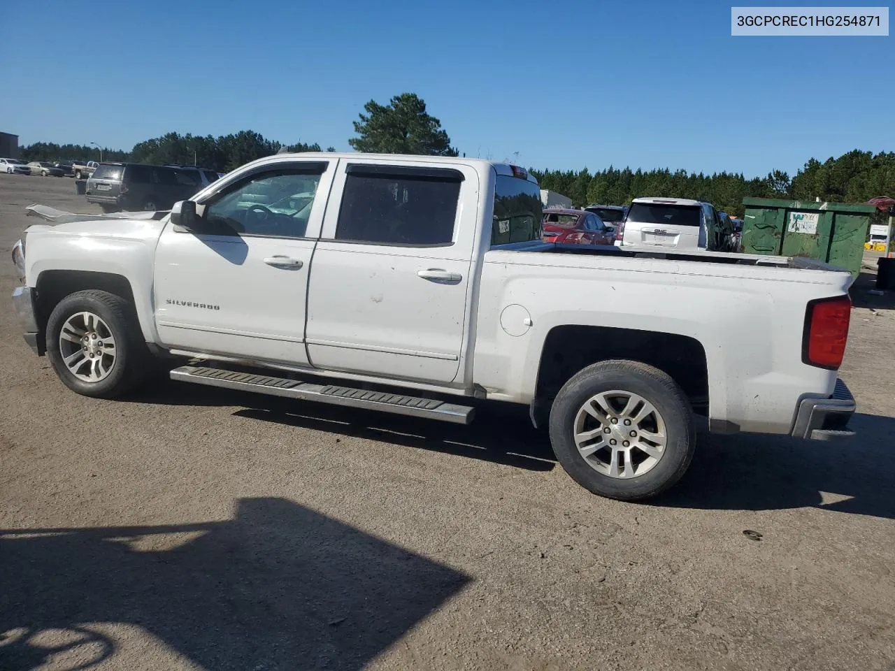 2017 Chevrolet Silverado C1500 Lt VIN: 3GCPCREC1HG254871 Lot: 74443654