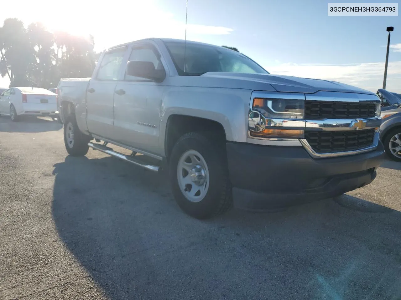 2017 Chevrolet Silverado C1500 VIN: 3GCPCNEH3HG364793 Lot: 74563774