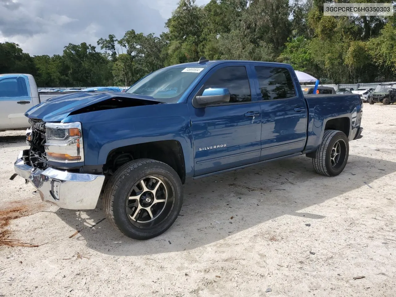 2017 Chevrolet Silverado C1500 Lt VIN: 3GCPCREC6HG350303 Lot: 74669504