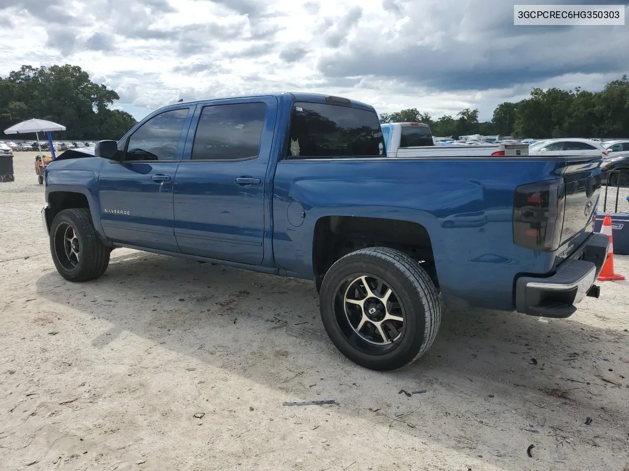 2017 Chevrolet Silverado C1500 Lt VIN: 3GCPCREC6HG350303 Lot: 74669504