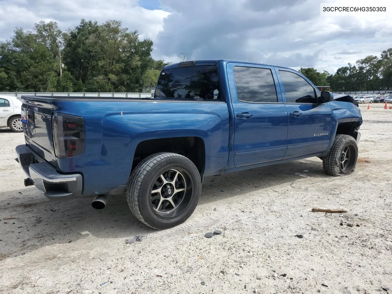 2017 Chevrolet Silverado C1500 Lt VIN: 3GCPCREC6HG350303 Lot: 74669504