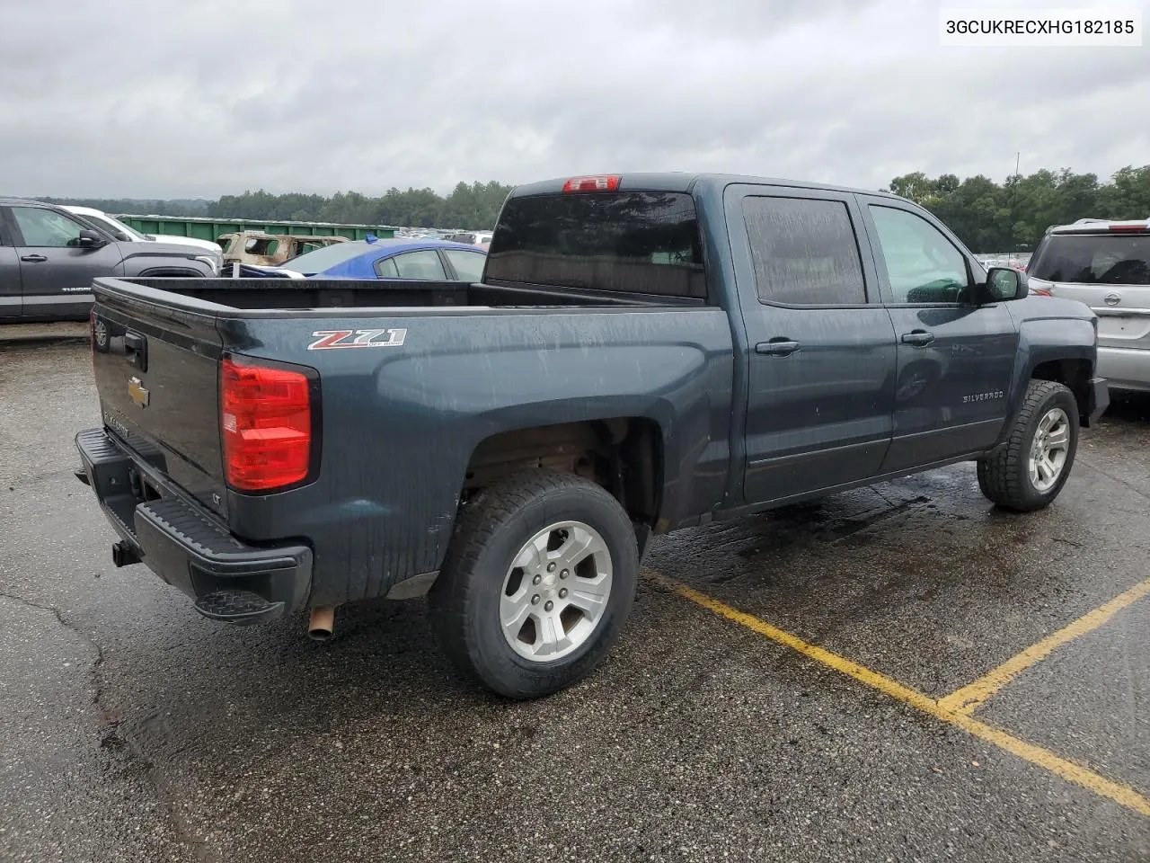 3GCUKRECXHG182185 2017 Chevrolet Silverado K1500 Lt