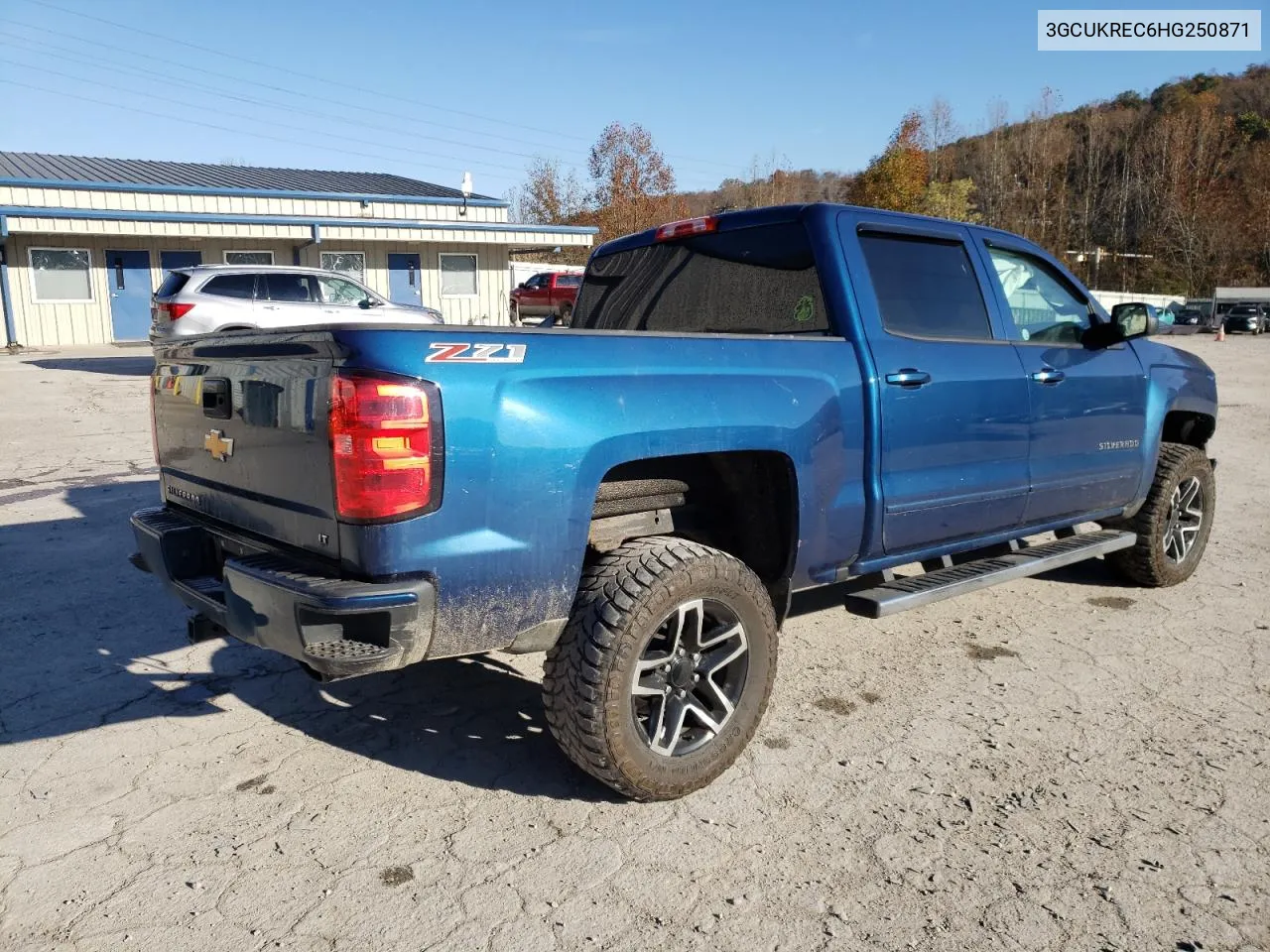 3GCUKREC6HG250871 2017 Chevrolet Silverado K1500 Lt