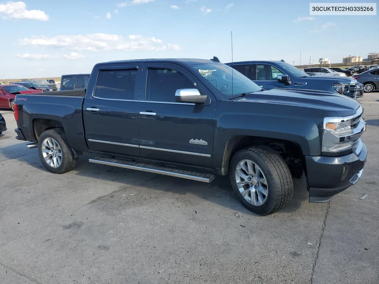 3GCUKTEC2HG335266 2017 Chevrolet Silverado K1500 High Country