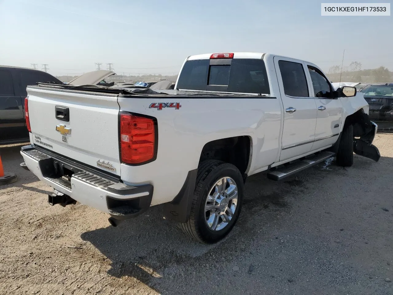 2017 Chevrolet Silverado K2500 High Country VIN: 1GC1KXEG1HF173533 Lot: 75226304