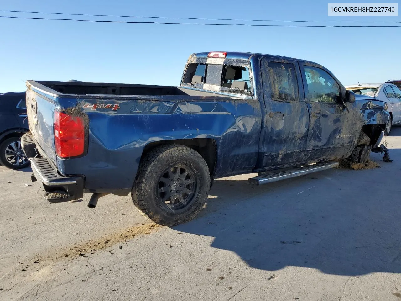 2017 Chevrolet Silverado K1500 Lt VIN: 1GCVKREH8HZ227740 Lot: 75228214