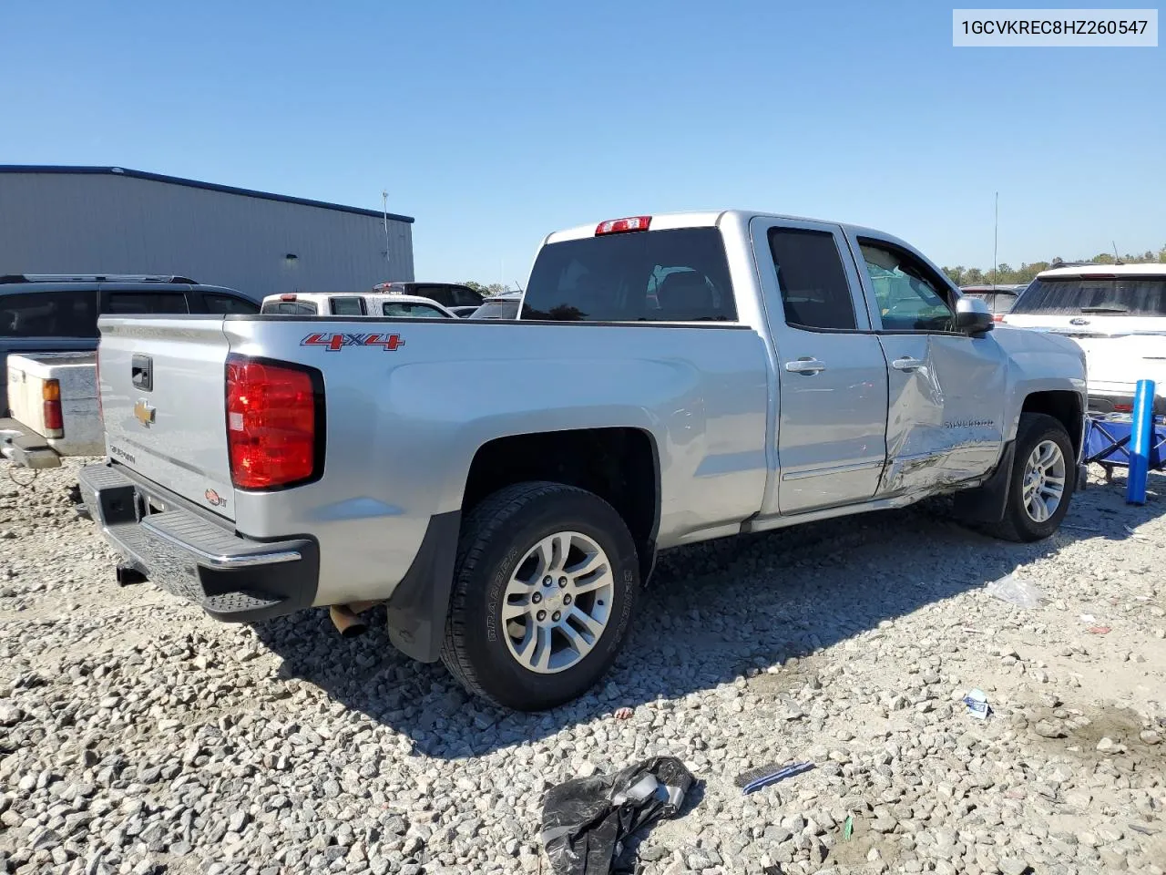 2017 Chevrolet Silverado K1500 Lt VIN: 1GCVKREC8HZ260547 Lot: 75572574