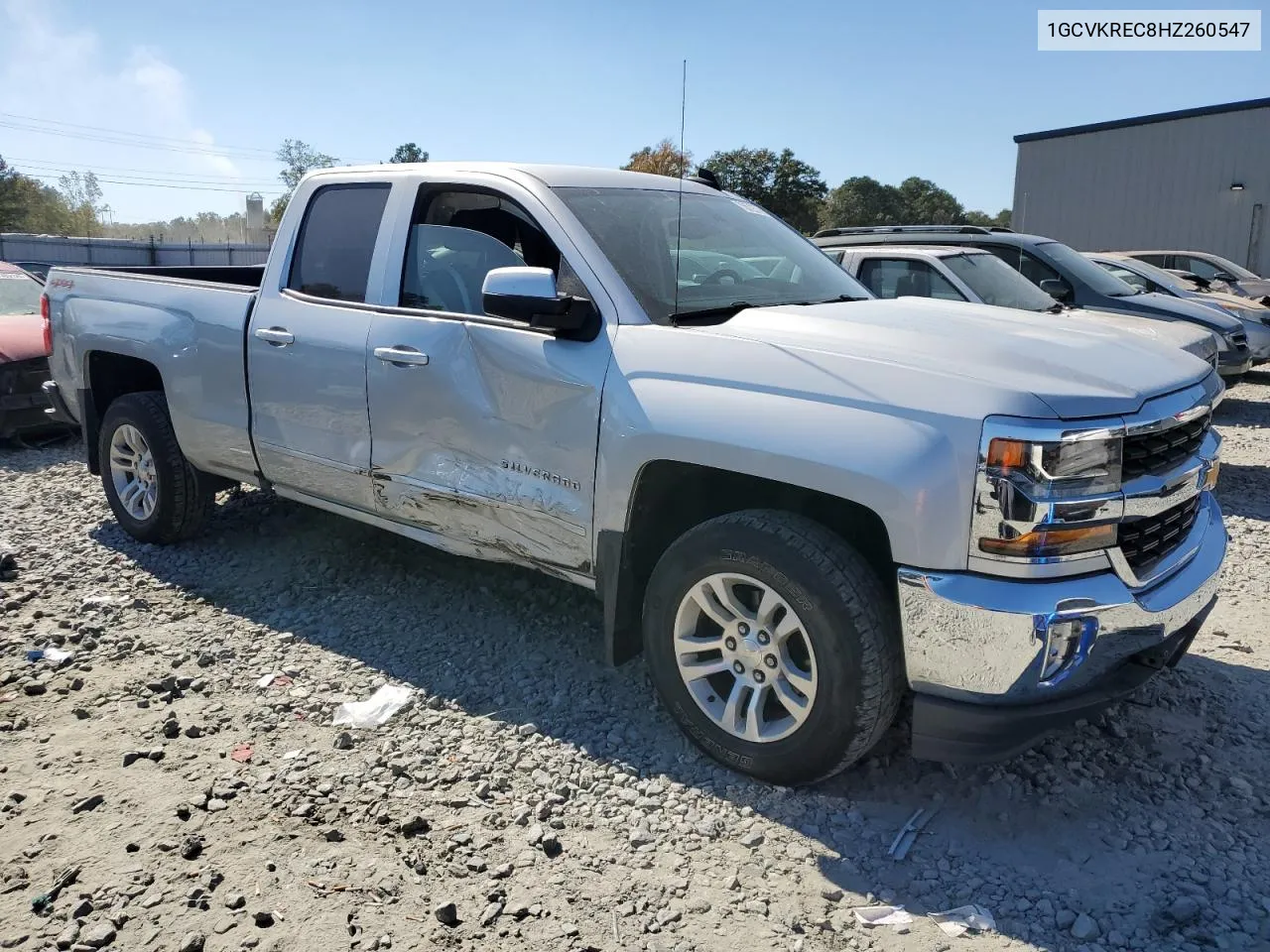 2017 Chevrolet Silverado K1500 Lt VIN: 1GCVKREC8HZ260547 Lot: 75572574