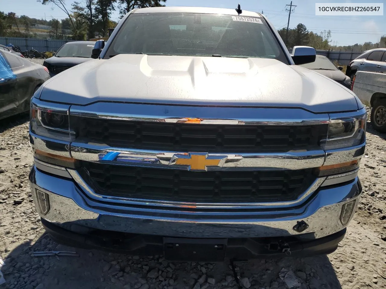 2017 Chevrolet Silverado K1500 Lt VIN: 1GCVKREC8HZ260547 Lot: 75572574