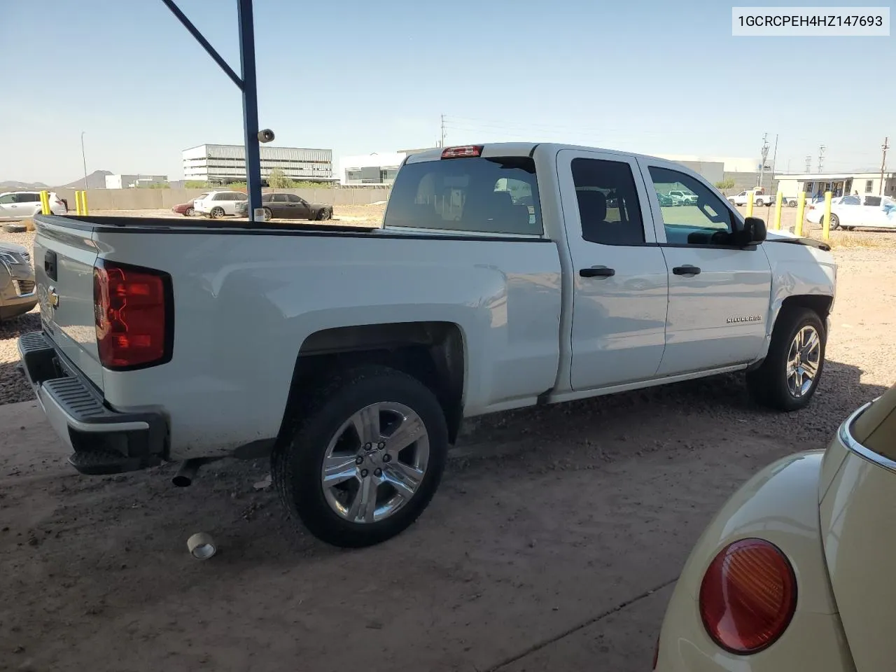 2017 Chevrolet Silverado C1500 Custom VIN: 1GCRCPEH4HZ147693 Lot: 75862184