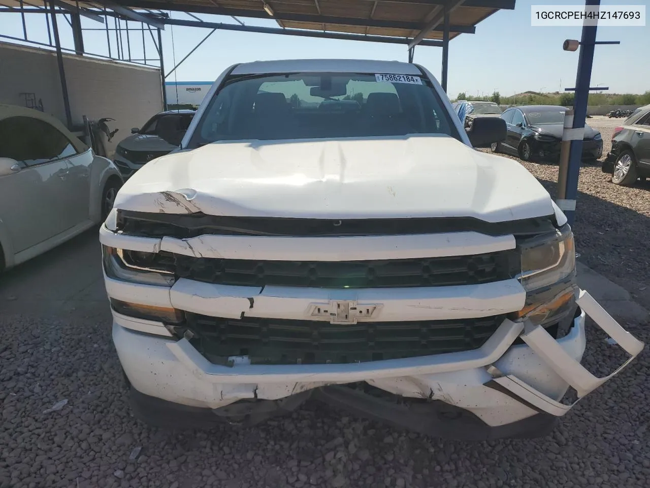 1GCRCPEH4HZ147693 2017 Chevrolet Silverado C1500 Custom