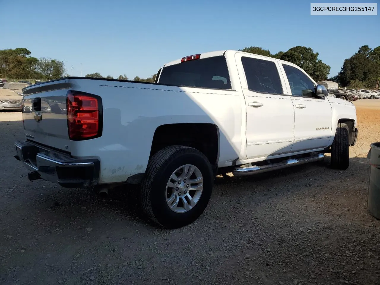 2017 Chevrolet Silverado C1500 Lt VIN: 3GCPCREC3HG255147 Lot: 75999804