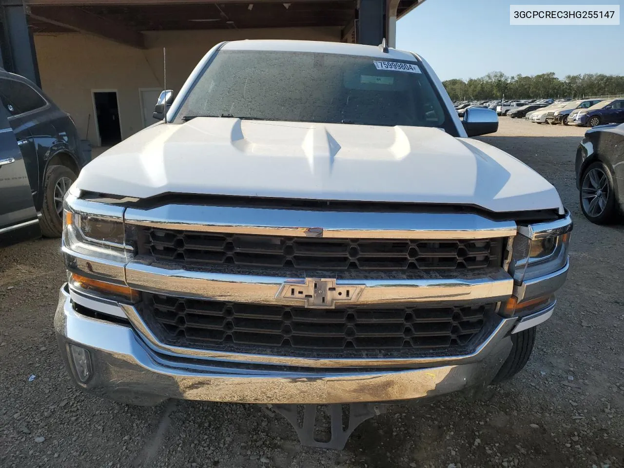 2017 Chevrolet Silverado C1500 Lt VIN: 3GCPCREC3HG255147 Lot: 75999804