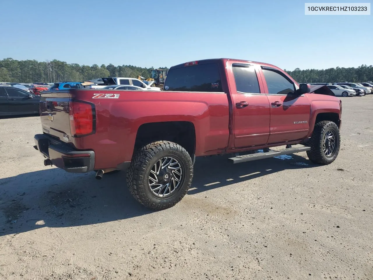 2017 Chevrolet Silverado K1500 Lt VIN: 1GCVKREC1HZ103233 Lot: 76027344