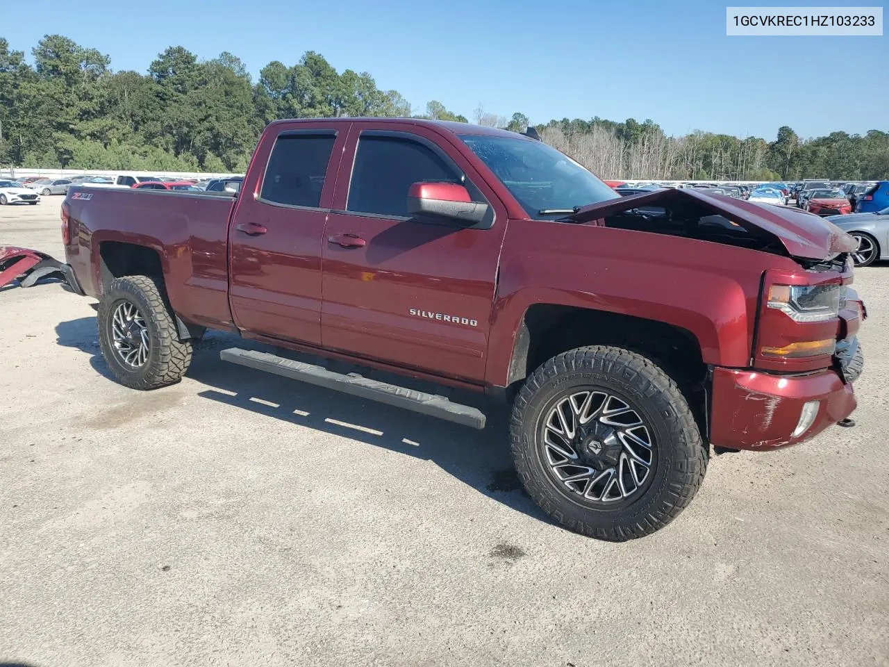 2017 Chevrolet Silverado K1500 Lt VIN: 1GCVKREC1HZ103233 Lot: 76027344