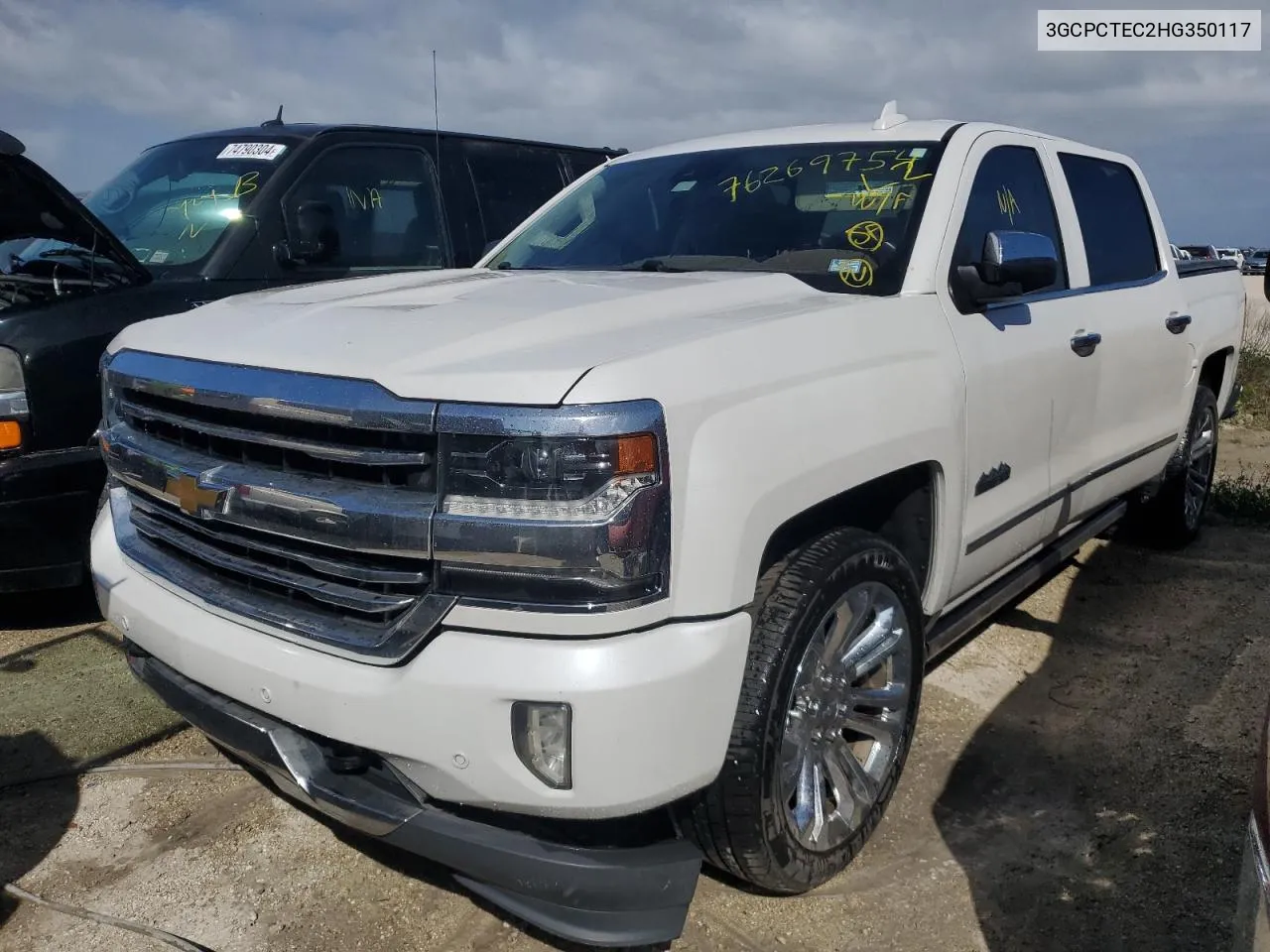 2017 Chevrolet Silverado C1500 High Country VIN: 3GCPCTEC2HG350117 Lot: 76269754