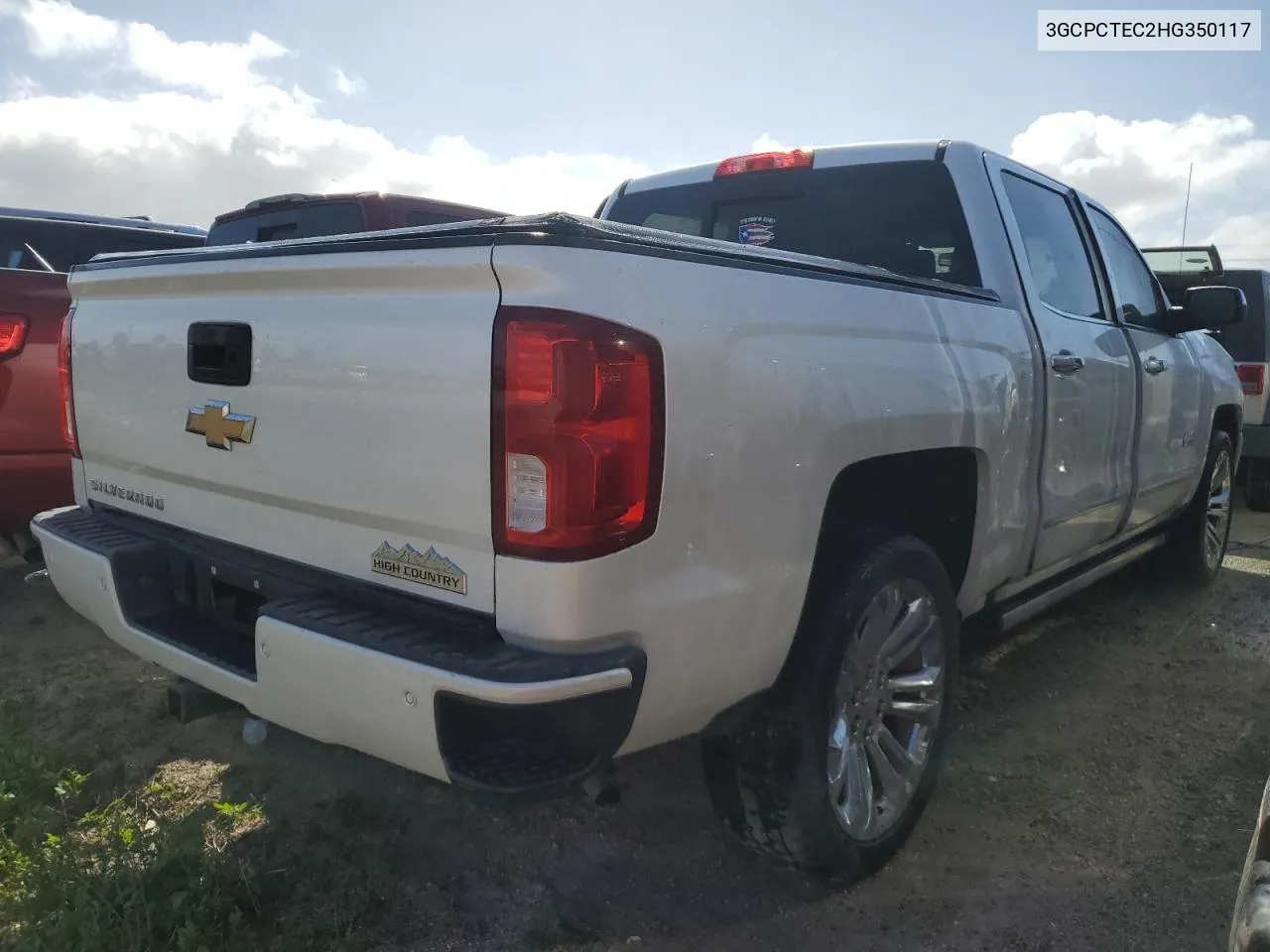 2017 Chevrolet Silverado C1500 High Country VIN: 3GCPCTEC2HG350117 Lot: 76269754