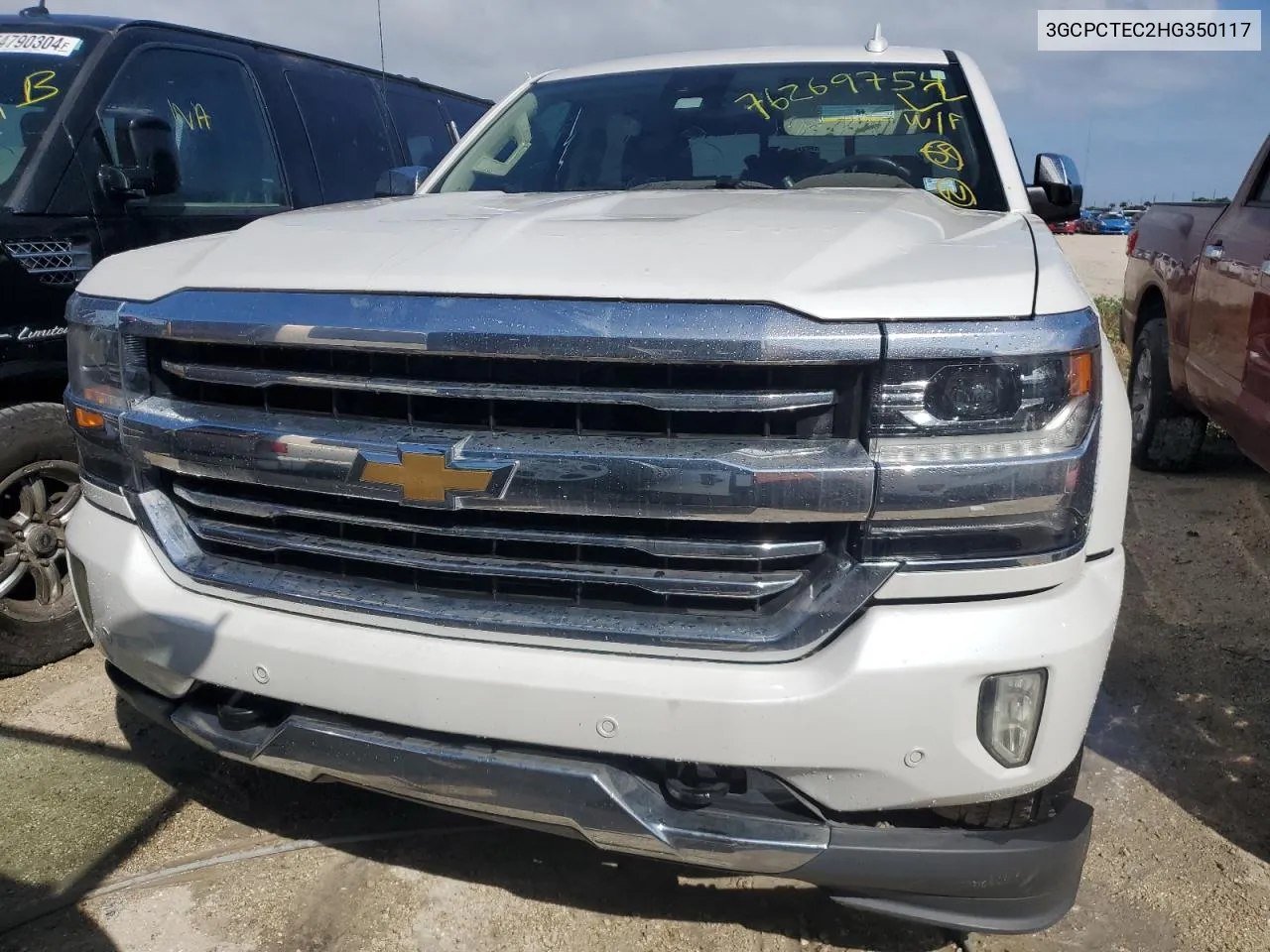 2017 Chevrolet Silverado C1500 High Country VIN: 3GCPCTEC2HG350117 Lot: 76269754