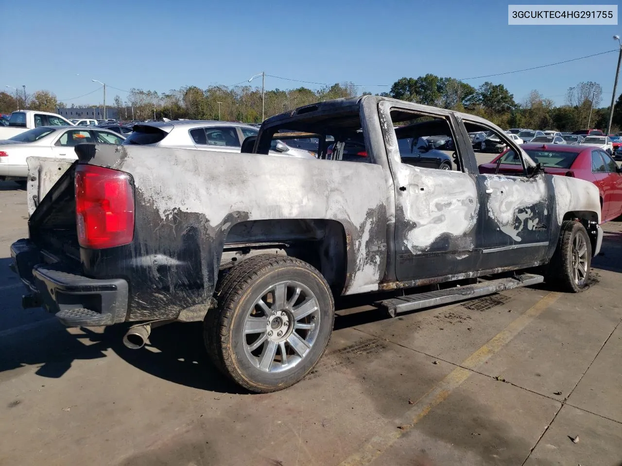 2017 Chevrolet Silverado K1500 High Country VIN: 3GCUKTEC4HG291755 Lot: 76299884