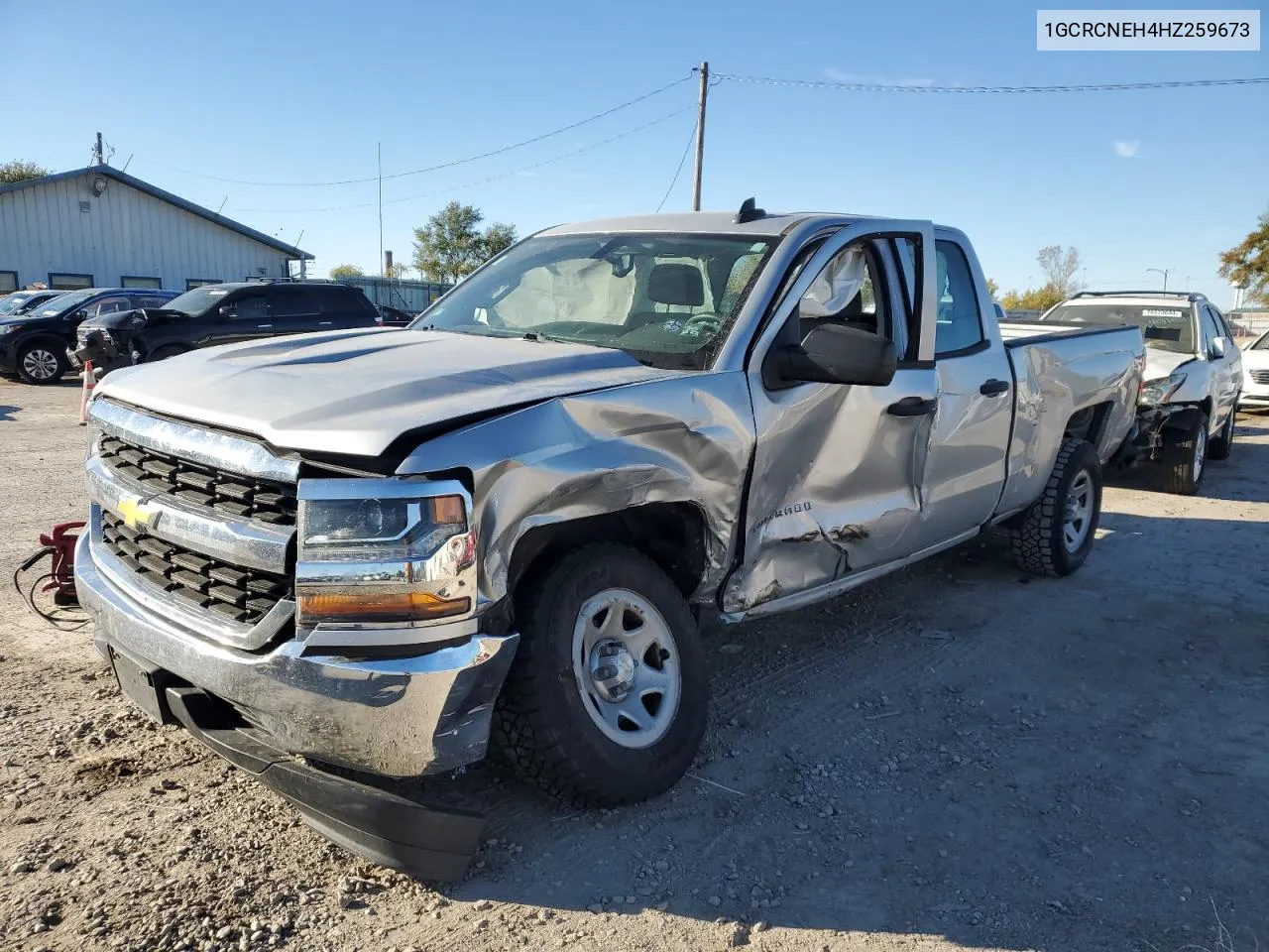 2017 Chevrolet Silverado C1500 VIN: 1GCRCNEH4HZ259673 Lot: 76668134