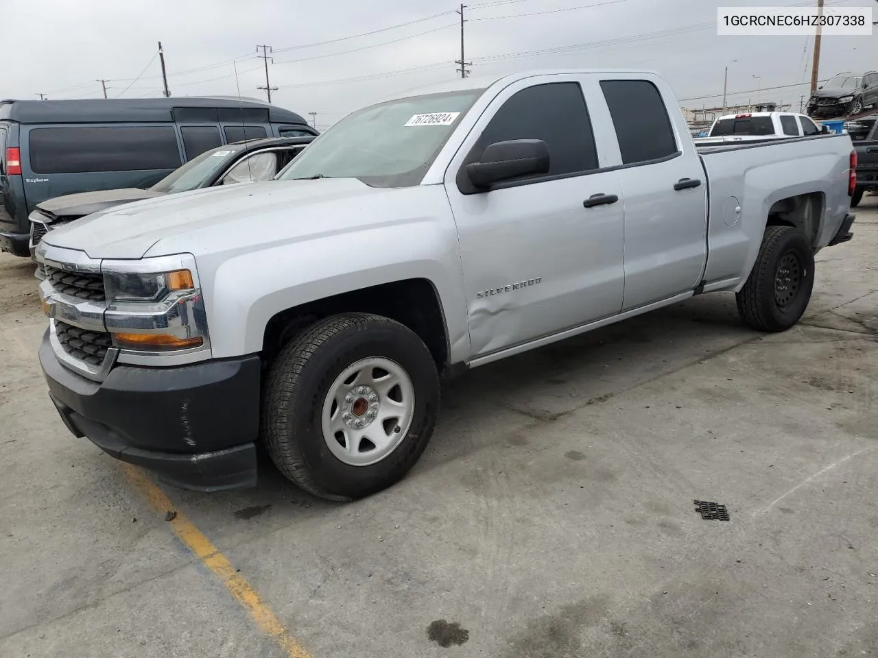 2017 Chevrolet Silverado C1500 VIN: 1GCRCNEC6HZ307338 Lot: 76726924