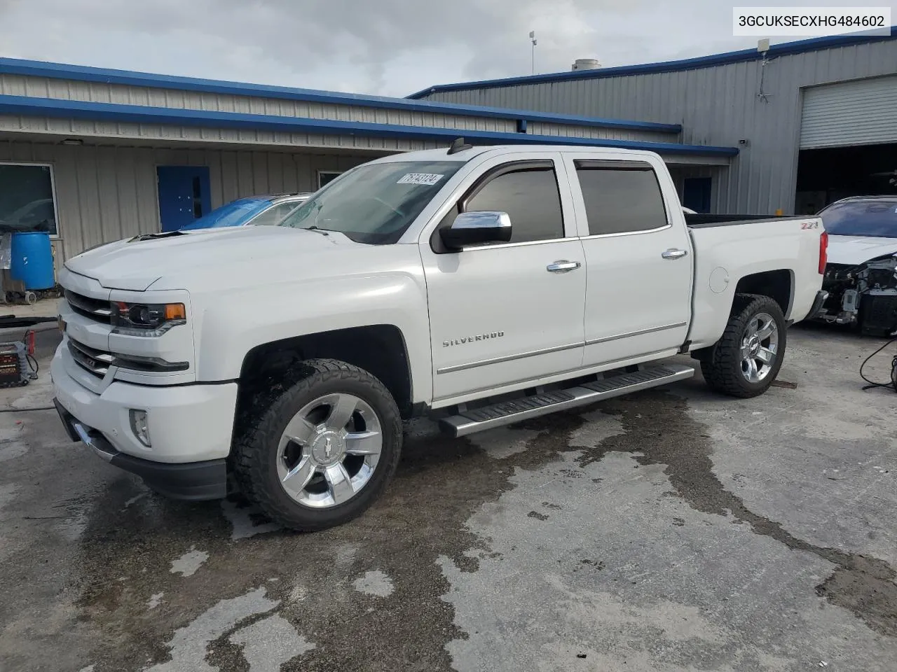 2017 Chevrolet Silverado K1500 Ltz VIN: 3GCUKSECXHG484602 Lot: 76743124