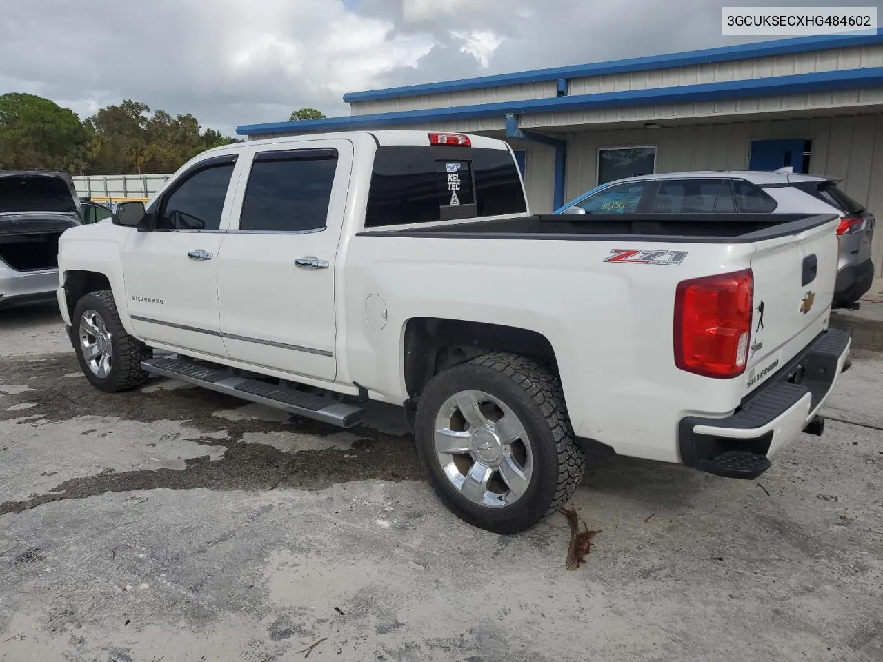 2017 Chevrolet Silverado K1500 Ltz VIN: 3GCUKSECXHG484602 Lot: 76743124