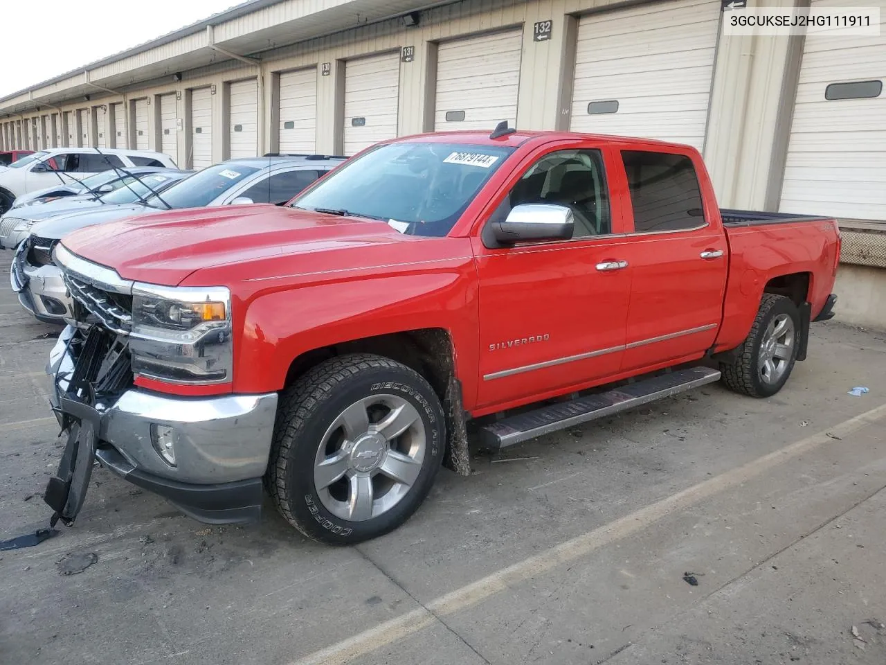 2017 Chevrolet Silverado K1500 Ltz VIN: 3GCUKSEJ2HG111911 Lot: 76879144