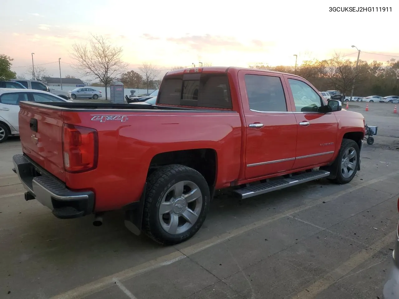 2017 Chevrolet Silverado K1500 Ltz VIN: 3GCUKSEJ2HG111911 Lot: 76879144