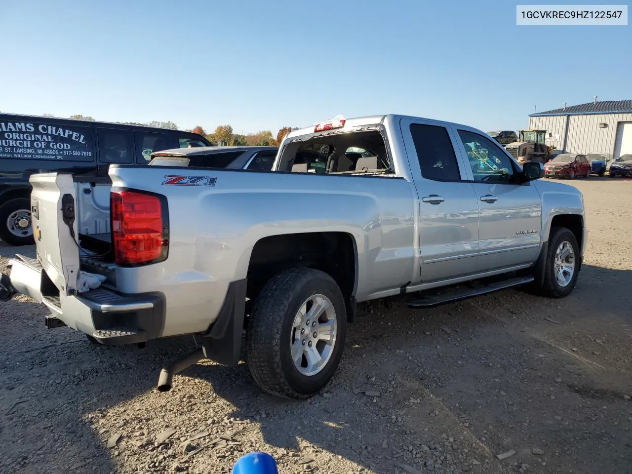 2017 Chevrolet Silverado K1500 Lt VIN: 1GCVKREC9HZ122547 Lot: 76958474