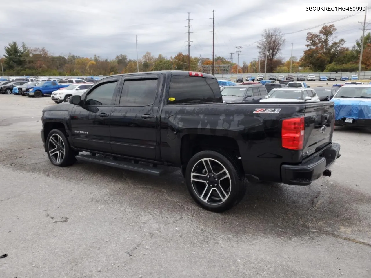 2017 Chevrolet Silverado K1500 Lt VIN: 3GCUKREC1HG460990 Lot: 77171014