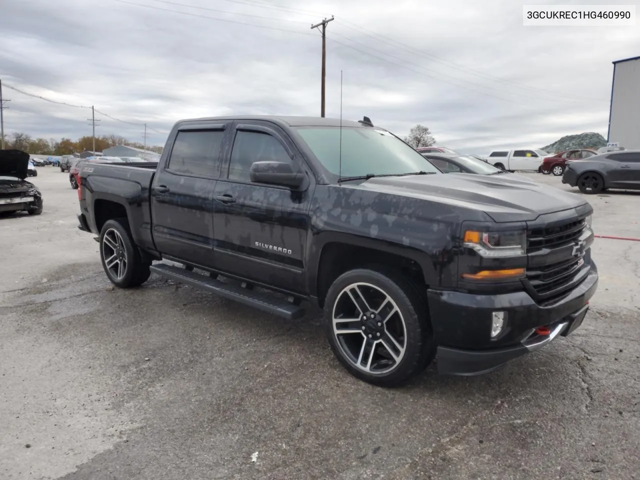 2017 Chevrolet Silverado K1500 Lt VIN: 3GCUKREC1HG460990 Lot: 77171014