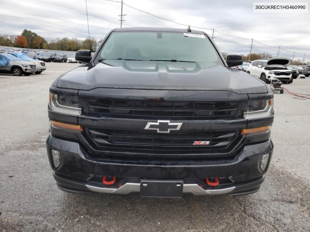 2017 Chevrolet Silverado K1500 Lt VIN: 3GCUKREC1HG460990 Lot: 77171014